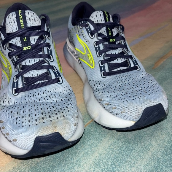 Brooks Glycerin GTS 20 Running Shoes Light Blue/Peacoat/Nightlife US Women’s 8 - Picture 8 of 8